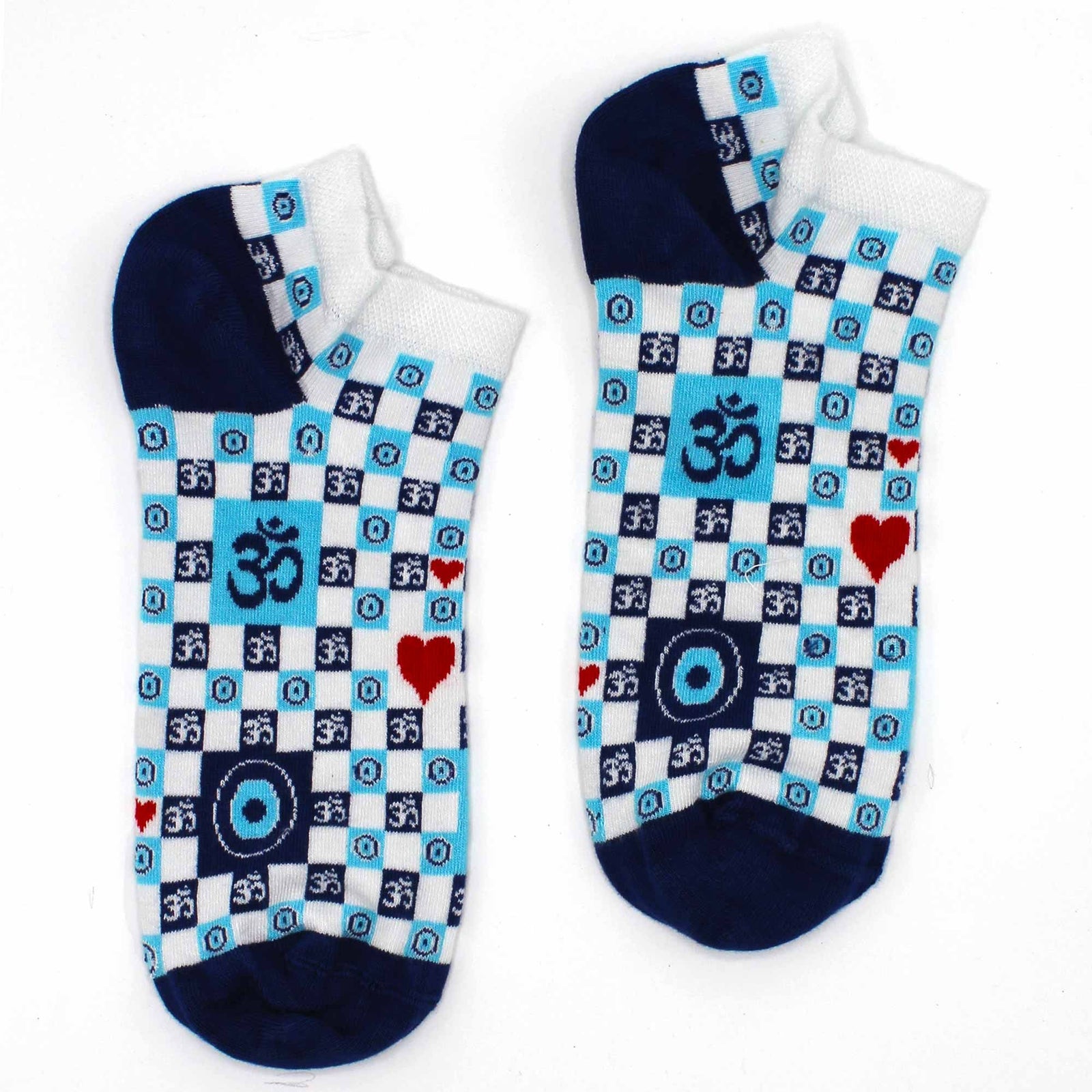 M/L Hop Hare Bamboo Socks Low (7.5-11.5) - Ohm Evil Eye product image