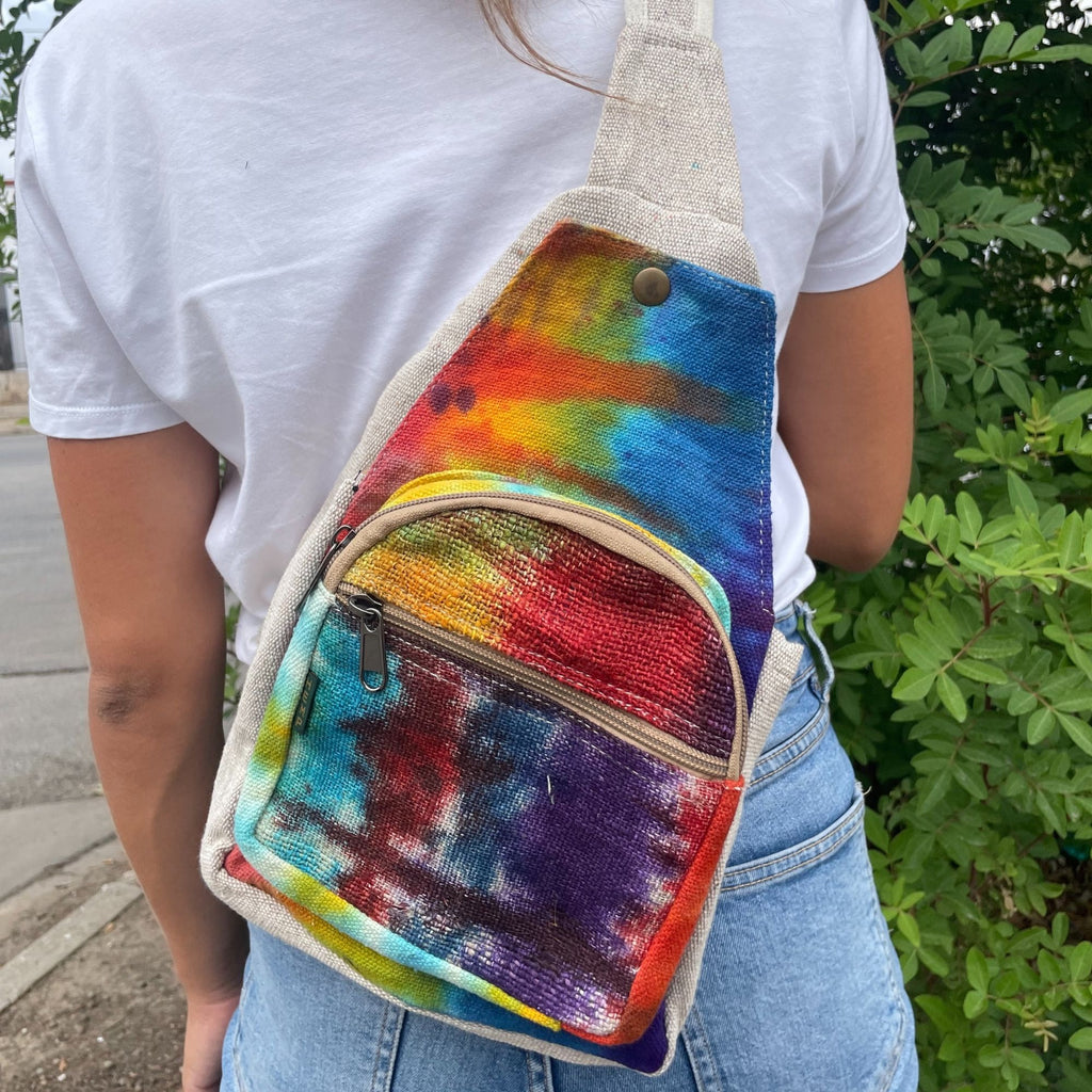 Tiedye Hemp Sling Shoulder Bag - product image 6