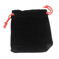 Quality Velvet Pouch - Black 10x12cm product image 2