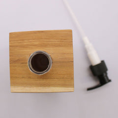 Natural Teakwood Soap Dispenser - Square product image 9