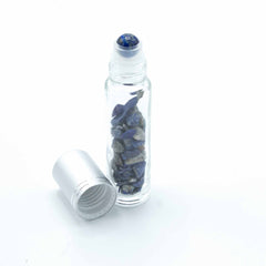 Gemstone Essential Oil Roller Bottle - Sodalite - Silver Cap product image 3