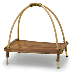 Coconut Leaf Tea Stand - Natural product image 3