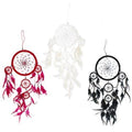 Bali Dreamcatchers - Large Round - Black/White/Red product image