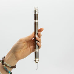 Bloodroot Soverign Wand -Extra Long Fancy Jasper Magic- Crystal Ball top - 26cm product image 4