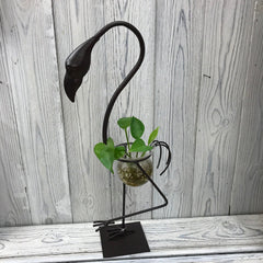 Hydroponic Home Décor - Tall Flamingo One Pot Stand product image 2