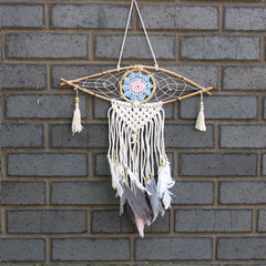 Protection Dream Catcher - Sm Macrame Evil Eye product image 9