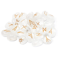 Runes Stone Set in Pouch - Crystal product image 2