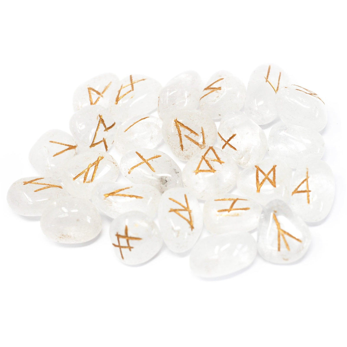 Runes Stone Set in Pouch - Crystal product image 2