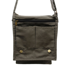Cotton Canvas Messenger Bag - Graphite product image 4