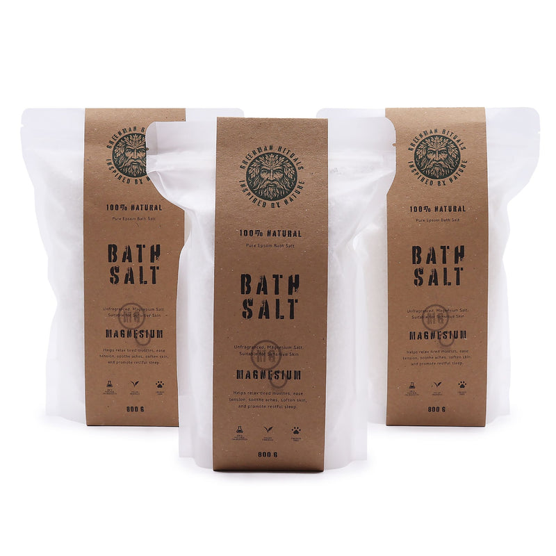 Greenman Rituals Magnesium Epsom Bath Salt – Pure Formula product image