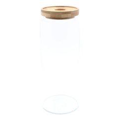 Cottage Bamboo Glass Jar - 20cm product image 4