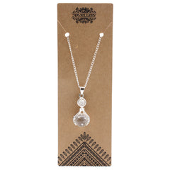 Gemstone Healing Hands Pendant - Rock Quartz product image 5