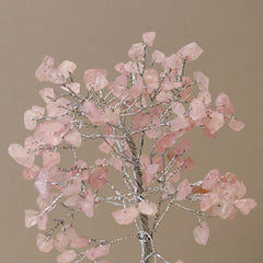 Gemstone Tree with Organite Base - 160 Stone - Rose Quartz product image 3