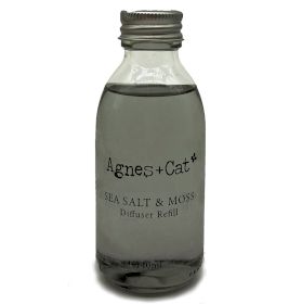 Agnes + Cat Reed Diffuser Refill - Seasalt and Moss 150ml product image 3