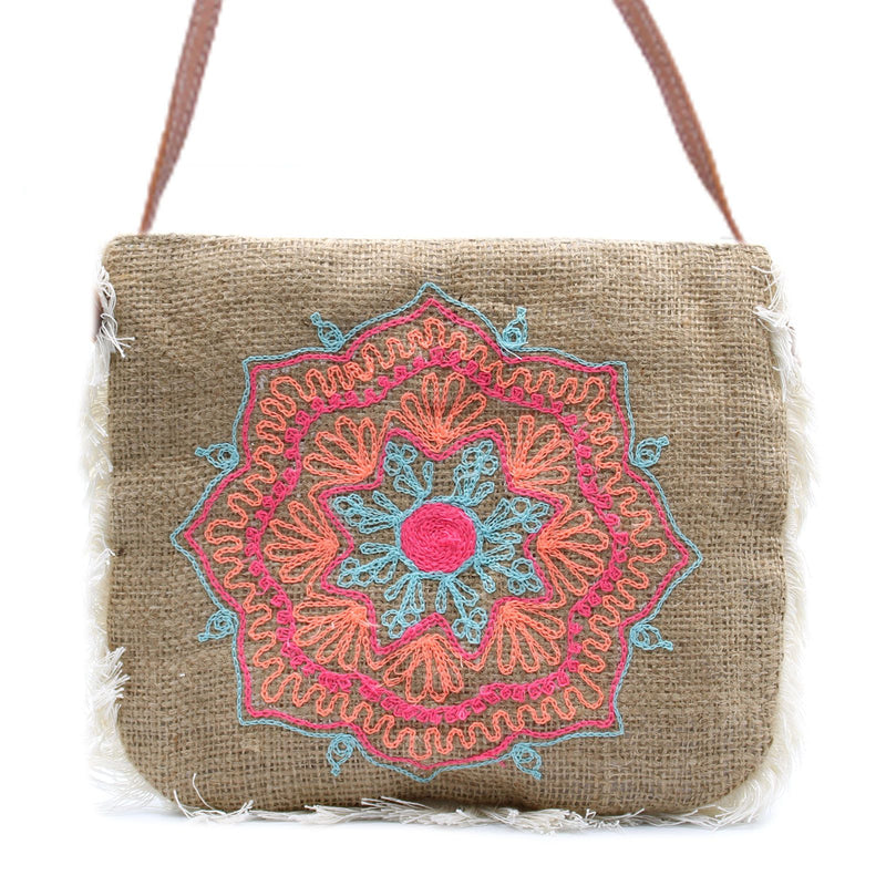 Fab Fringe Bag - Mandela Embroidery product image