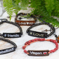 Coco Slogan Bracelets - Vegan product image