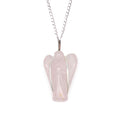 Gemstone Guardian Angel Pendant - Rose Quartz product image
