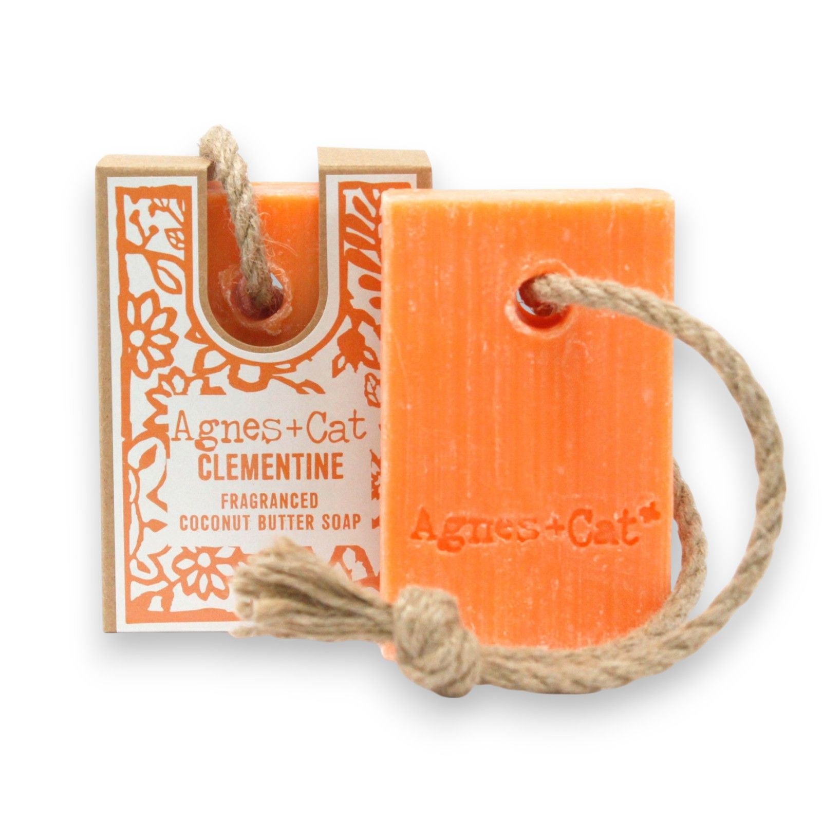 Agnes + Cat Soap On A Rope - Clementine product image