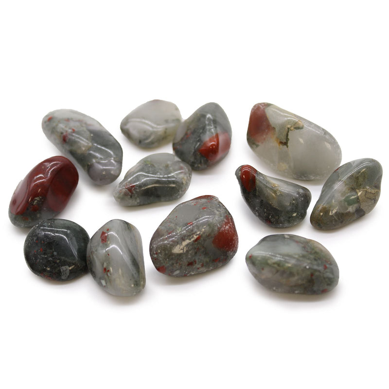 Medium African Tumble Stones - Bloodstone - Sephtonite product image
