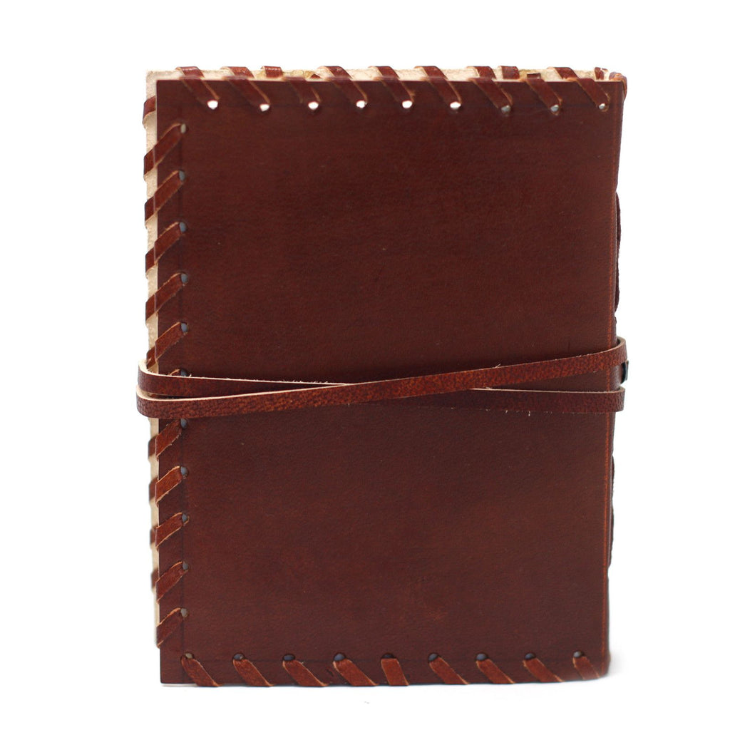 Leather Book of Thoughts with Wrap Notebook (6x4") product image 6