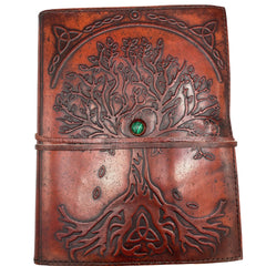 Large Tree of Life Leather Journal – 20x16x2cm product image 3