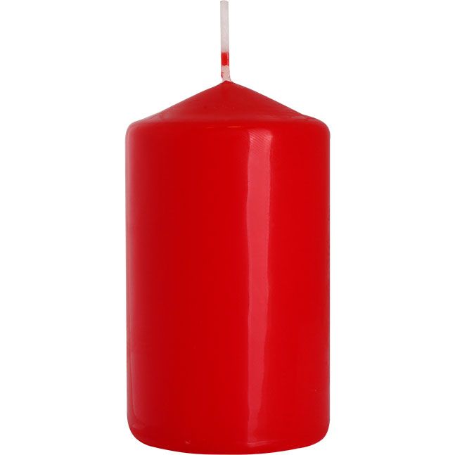 Pillar Candle 60x100mm - Red product image 4