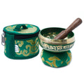 Mini Singing Bowl Gift Set - Green product image