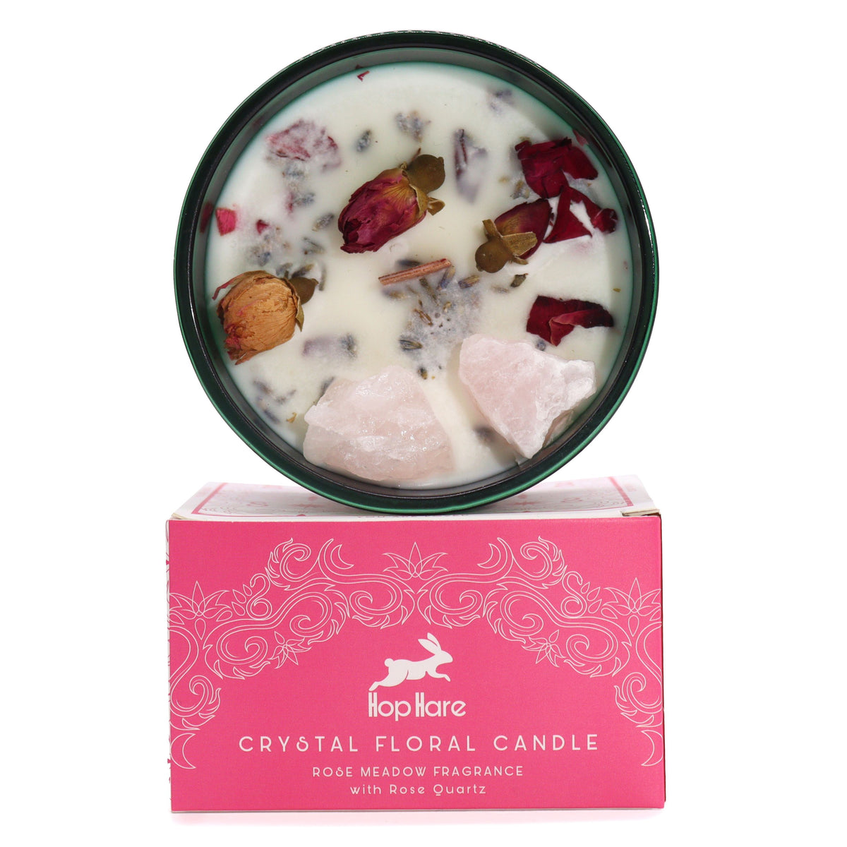 Hop Hare Crystal Magic Flower Candle - The Lovers product image