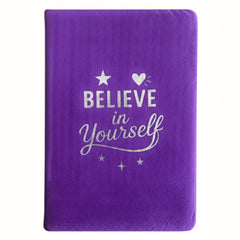 Lavender Velvet Notebook - 80 pages - Believe Yourself product image 2