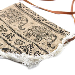 Fab Fringe Bag - Elephant Print product image 4