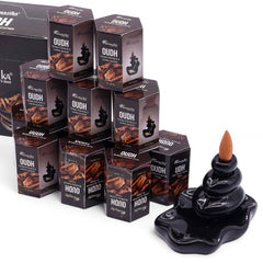 Pack of 10 Masala Backflow Incense - Oudh product image 2