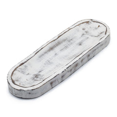 Large Incense Tray 30x10cm - Classic Whitewash product image 2