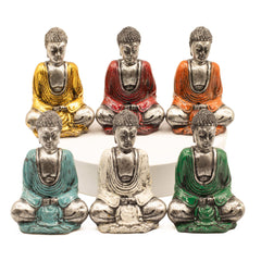 Silver Mini Buddha (Assorted Colours) product image