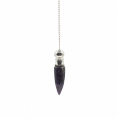 Secret Cavity Discovery of Truth Pendulum - Amethyst - Silver Plated product image 2