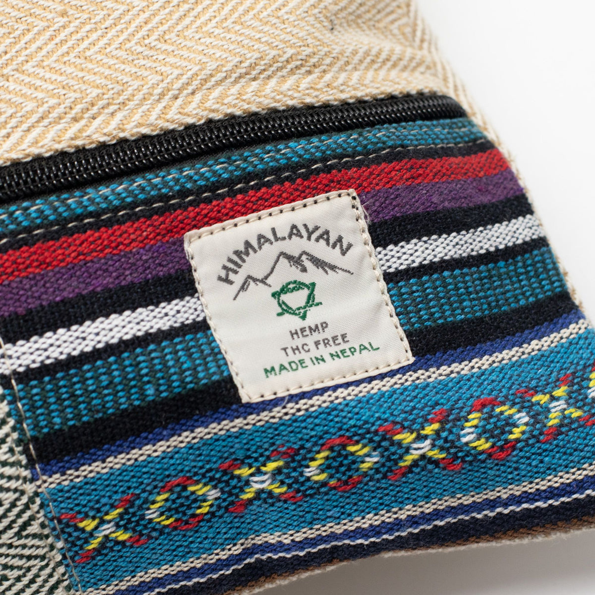 Patchwork Kathmandu Tote Bag - Dhaka Design (37x38cm) - product image 7