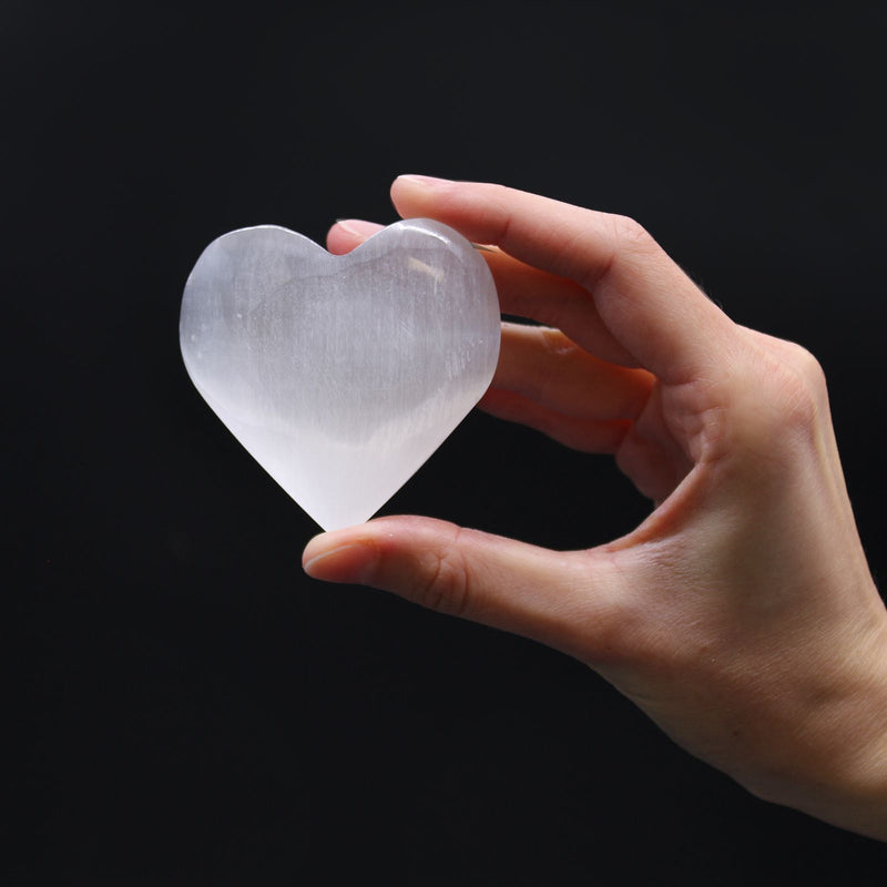 Selenite Heart - 7-8cm product image