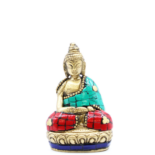 Brass Buddha Figure - Hands Up - 7.5 cm product image 2