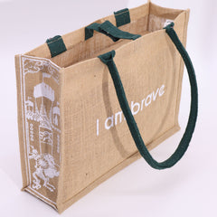 Hop Hare Jute Big Bag - I am Brave product image 7