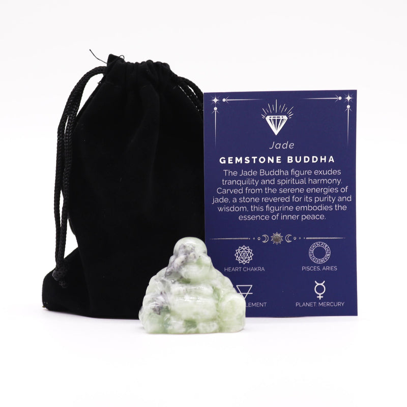 Gemstone Small Buddha - Jade product image