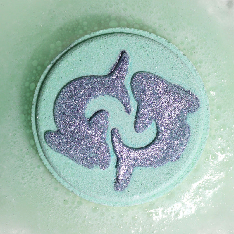 Set of Zodiac Bath Fizzers with Horoscope - Pisces product image