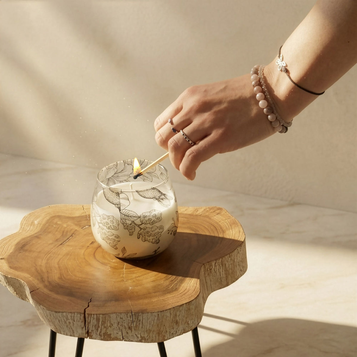 Small Glass Jar Candles - Drawn by Flame - product image 7