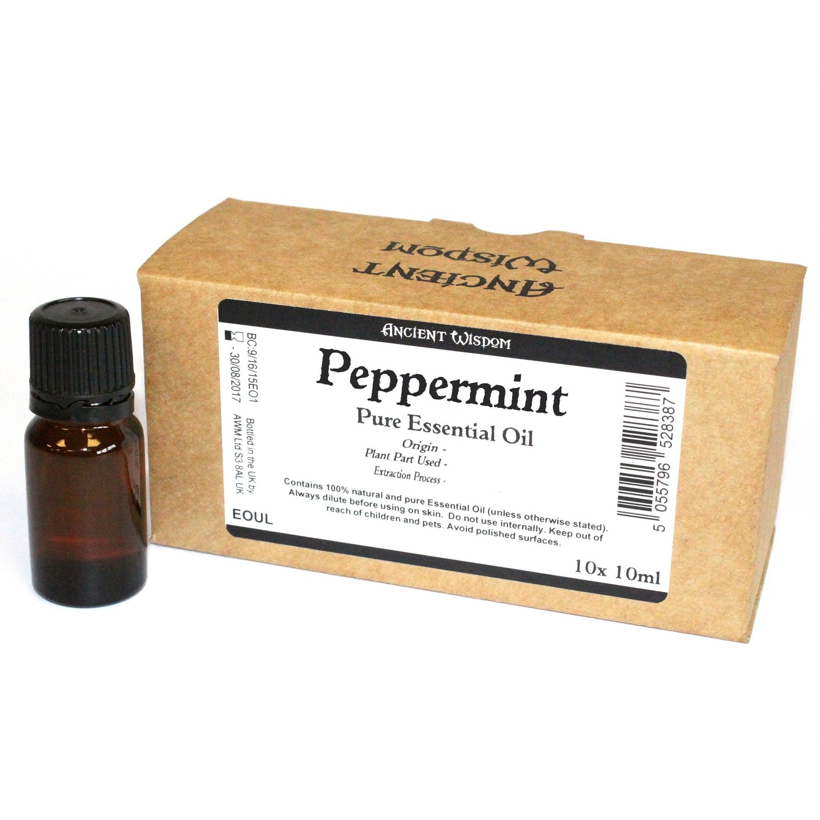 10ml Peppermint Essential Oil Unbranded Label product image