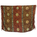 Bali Celtic Sarongs - Lucky Coins - Brown product image