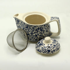 Small Herbal Teapot - Blue Pattern product image 2