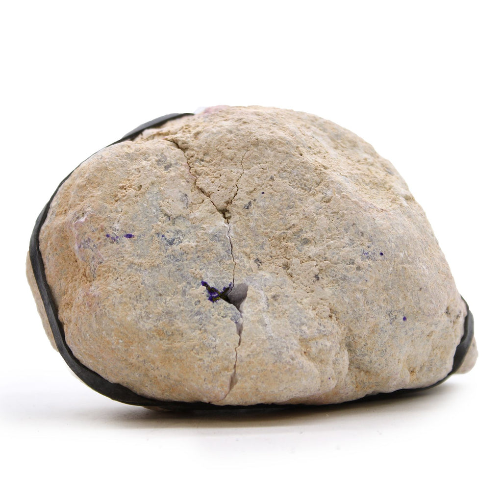 Coloured Calsite Geodes - Natural Rock - Purple & Gold product image 2