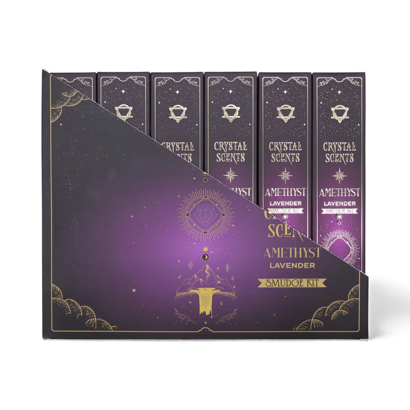Amethyst Crystal Scents Smudge Incense - Lavender product image