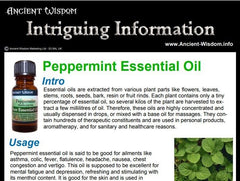 Peppermint Essential Oil Info product image