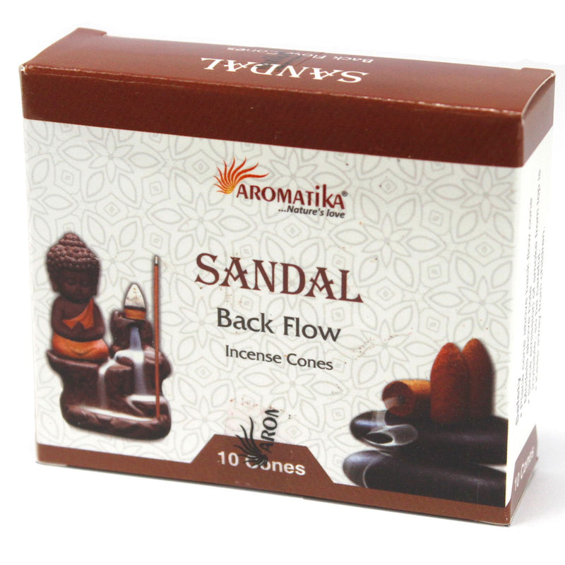 Aromatica Backflow Incense Cones - Sandalwood product image