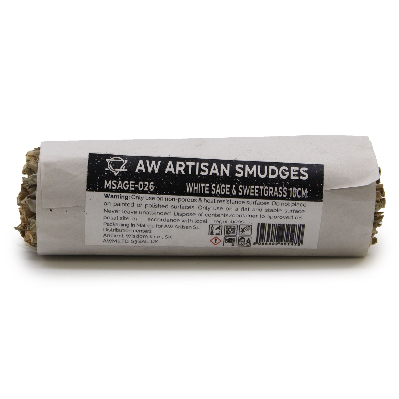 Smudge Stick - White Sage & Sweetgrass 10cm product image