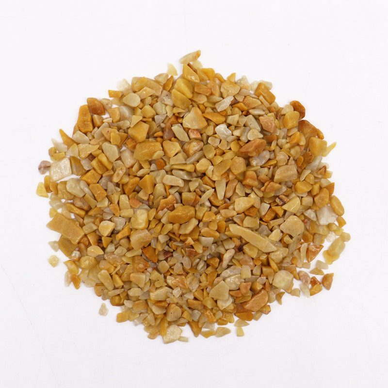 Golden Quartz Chips Gemstone Chips Bulk - 1KG product image